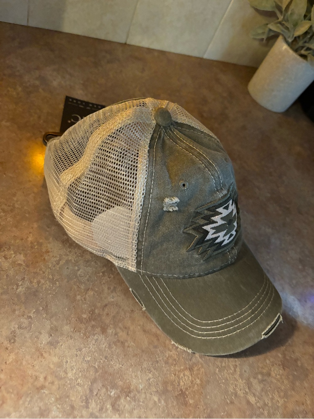 New women’s CC hat 🧢 olive green!